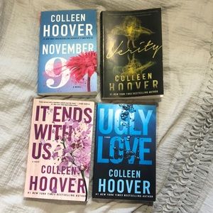 Four colleen hoover books